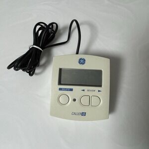 Vintage 1998 GE General Electric Caller ID 2-9016S English & Spanish W/Cord